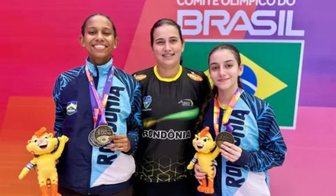 Dupla de Ji-Paraná conquista ouro inédito nos Jogos da Juventude 2025