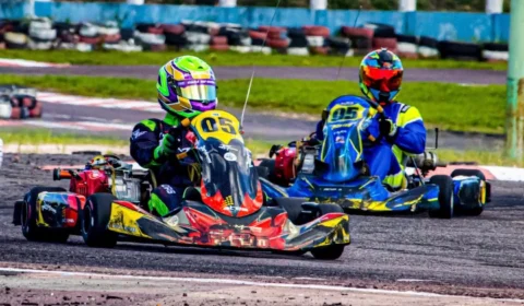 Paulinho De’Carli prestigia 2ª etapa do Amazonense de Kart e participa da transmissão oficial em Manaus