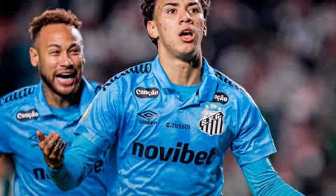 Santos vence o Coritiba fora de casa e avança na Copa do Brasil em noite decisiva para Neymar