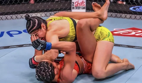 Ketlen Vieira vence duelo brasileiro no UFC Vegas 117 e freia ascensão de Jacqueline Cavalcanti